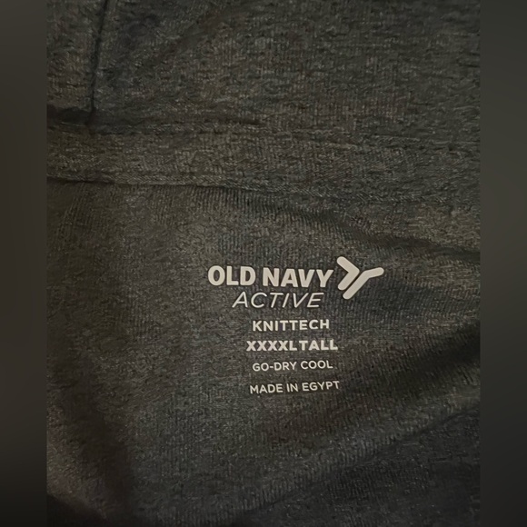 Old Navy Active Knittech Hoodie Jacket - 4XLT - Grey / Black - New with Tags - Picture 2 of 4